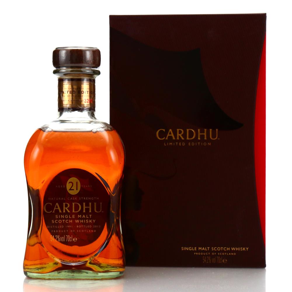 Cardhu 1991 Cask Strength 21 Year Old