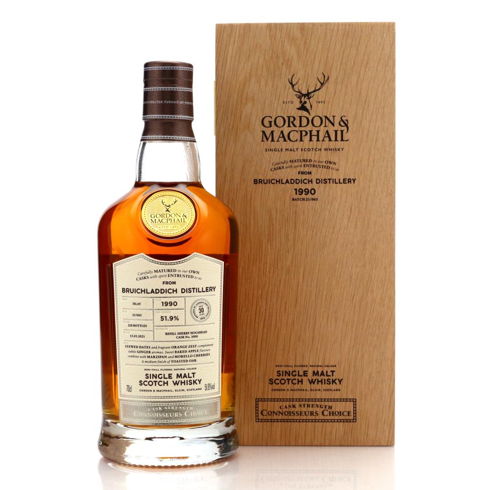Bruichladdich 1990 Gordon and MacPhail 30 Year Old Batch #21/063