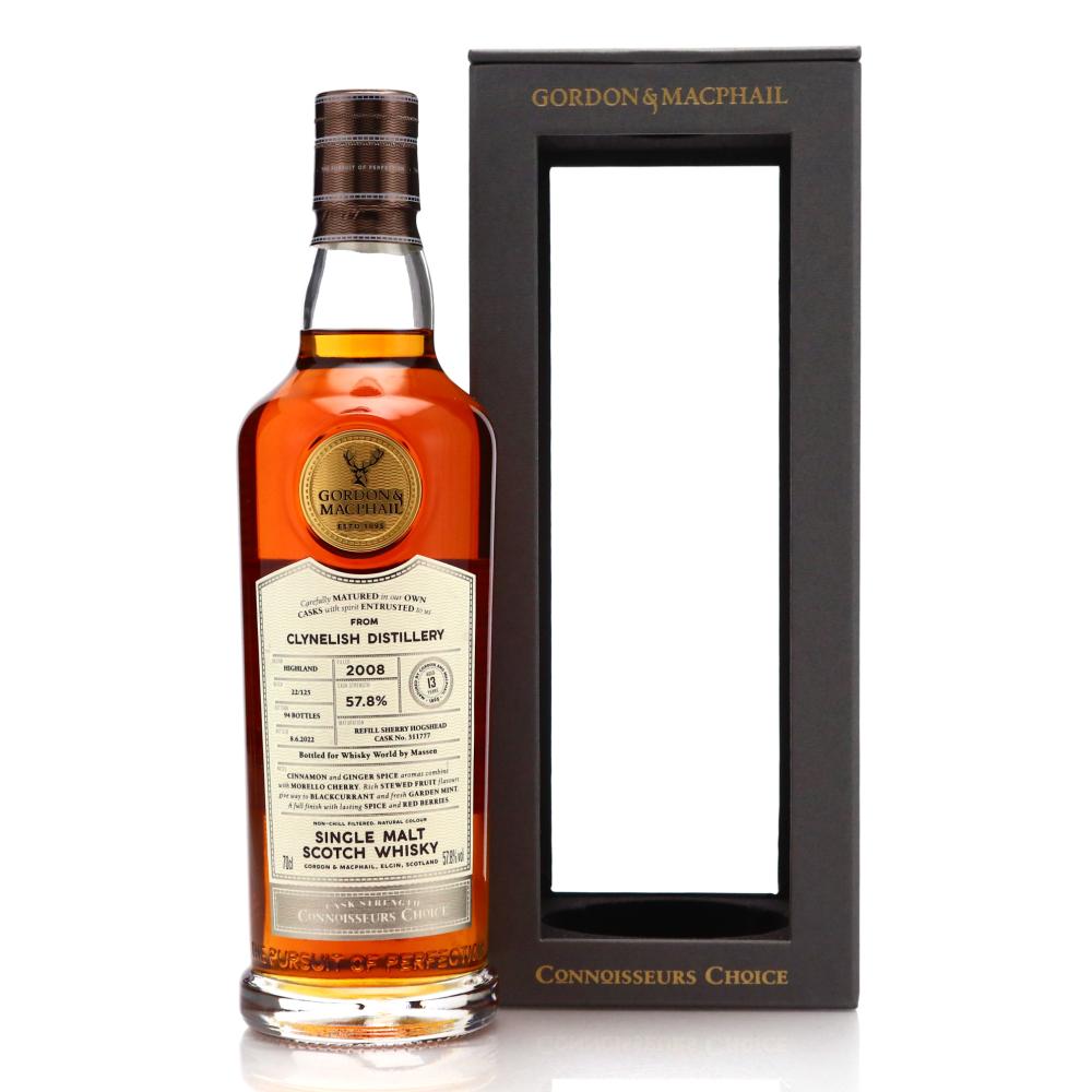 Clynelish 2008 Gordon and MacPhail 13 Year Old Batch #22/125