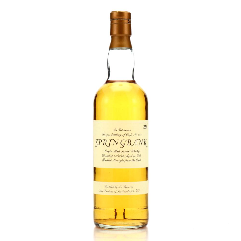 Springbank 1972 La Reserve