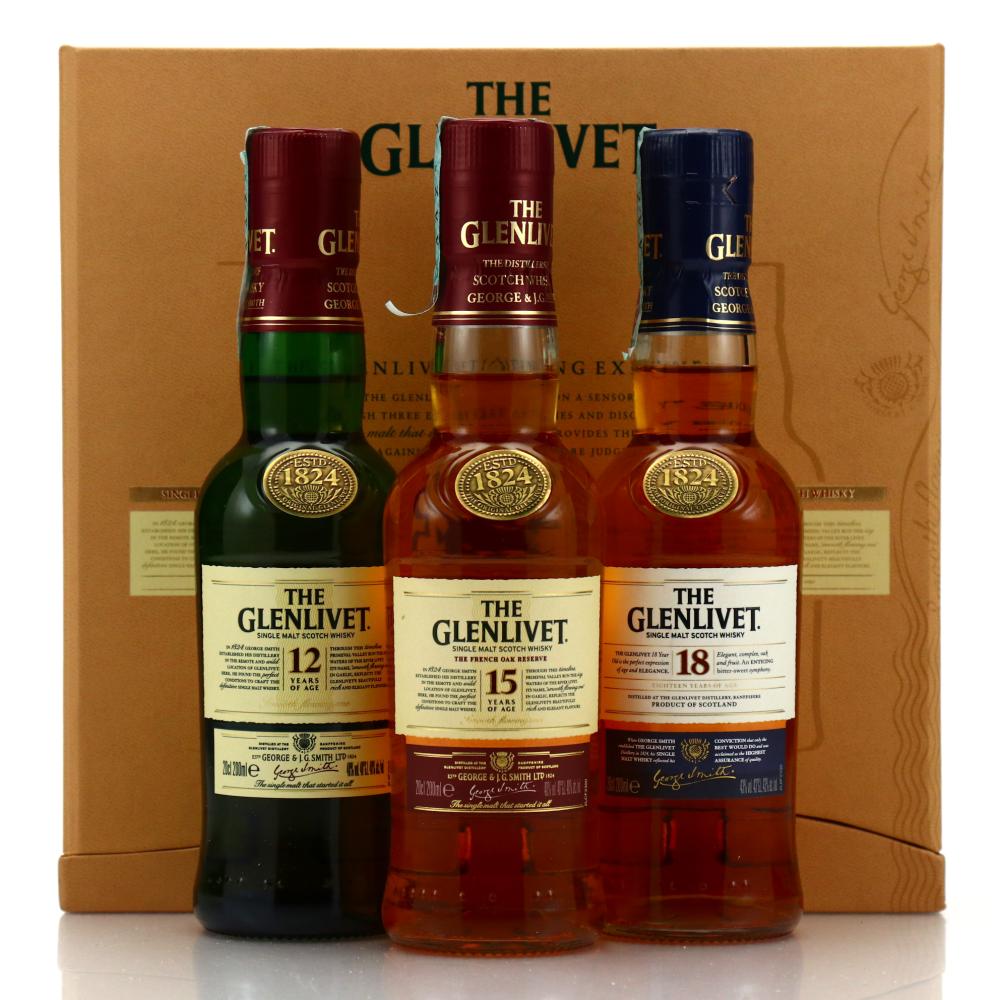 Glenlivet Tasting Experience 3 x 20cl
