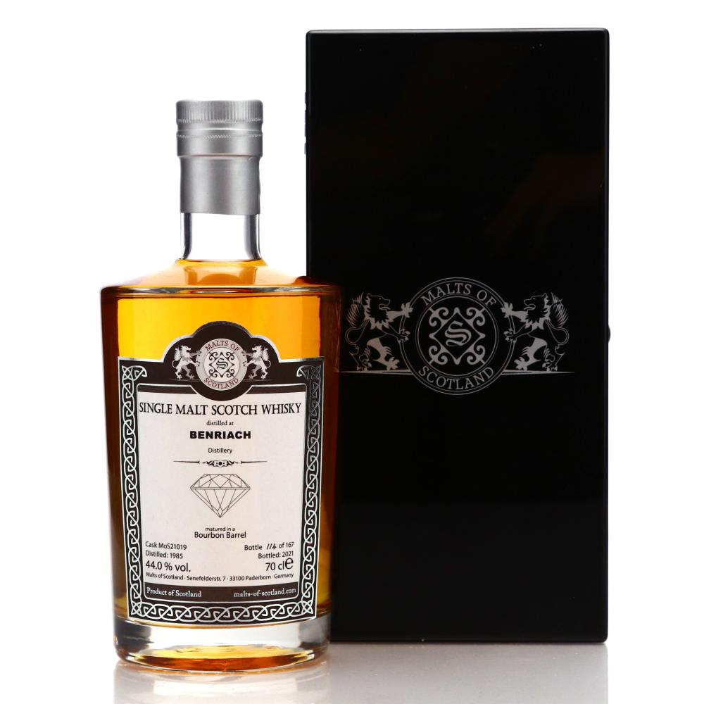 Benriach 1985 Malts of Scotland Bourbon Barrel