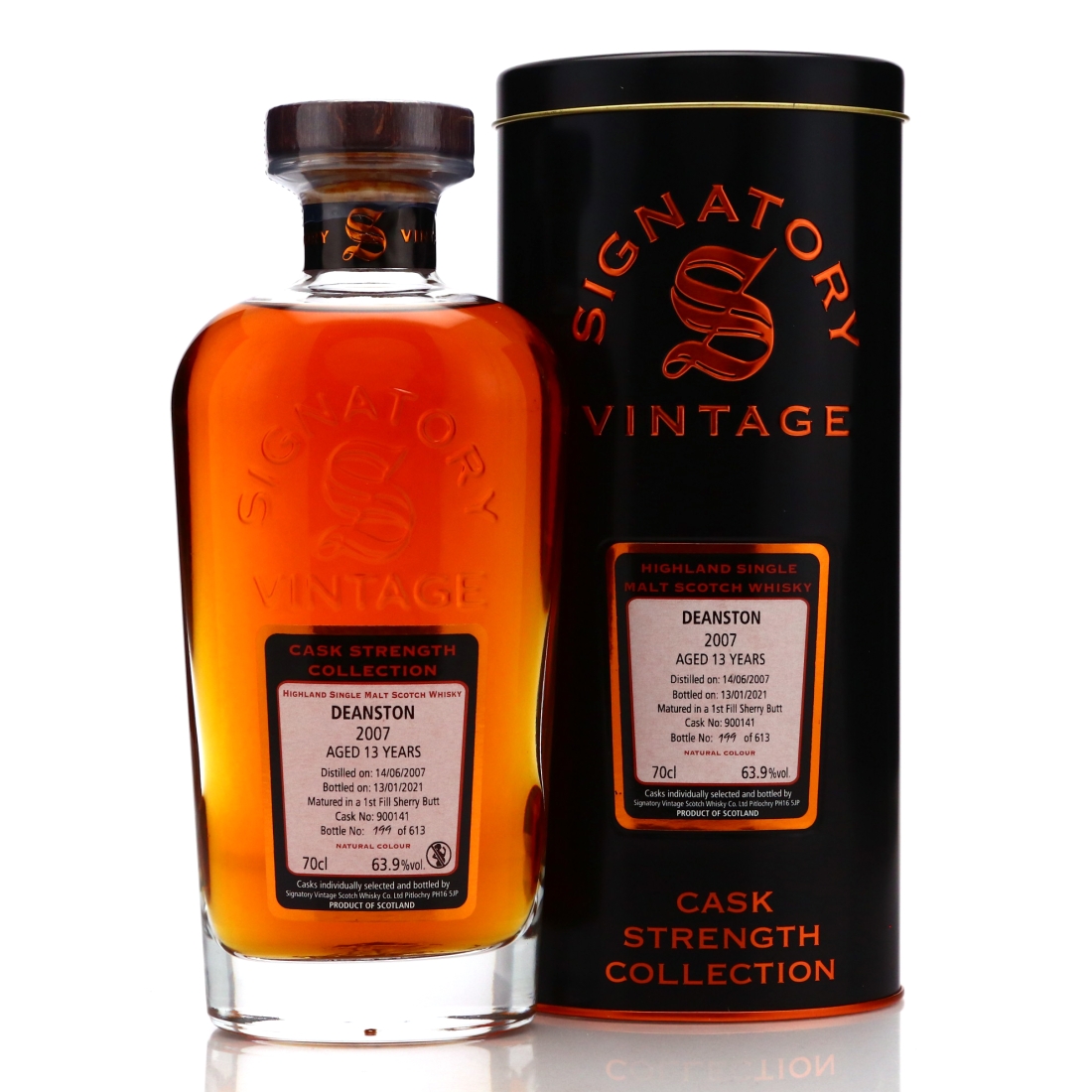 Deanston 2007 Signatory Vintage 13 Year Old Cask Strength