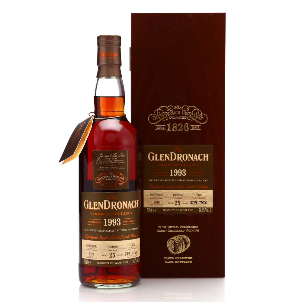 Glendronach 1993 Single Oloroso Cask 25 Year Old #7432 / Taiwan