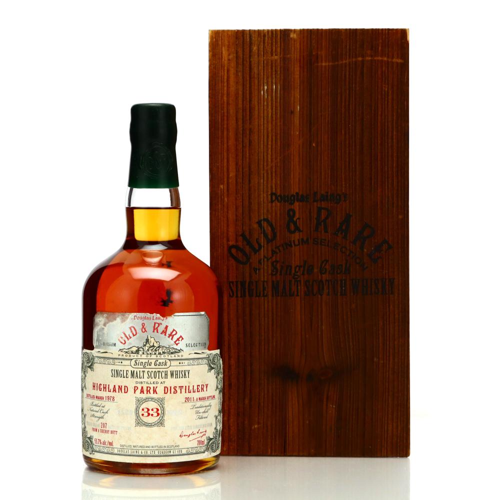 Highland Park 1978 Douglas Laing 33 Year Old / Old and Rare