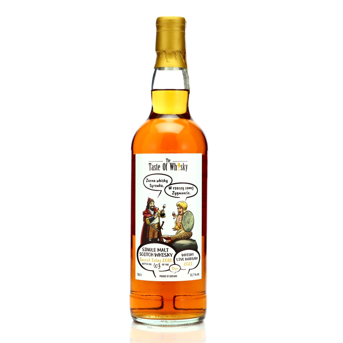 Islay Single Malt 2010 Taste of Whisky 11 Year old
