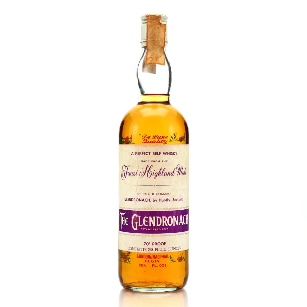Glendronach Gordon and MacPhail 70 Proof 1970s