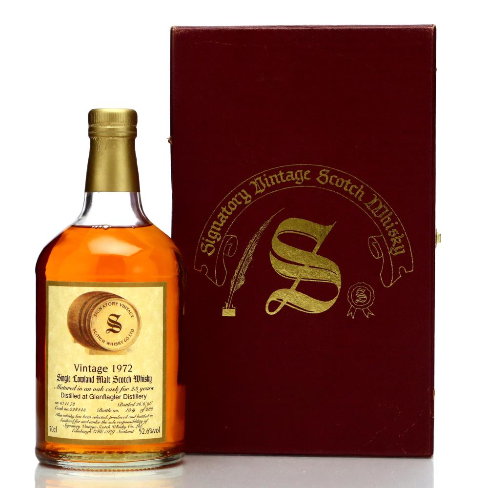Glen Flagler 1972 Signatory Vintage 23 Year Old