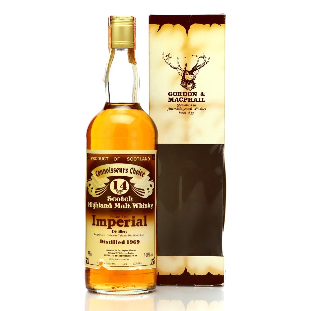 Imperial 1969 Gordon and MacPhail 14 Year Old / Co. Pinerolo Import