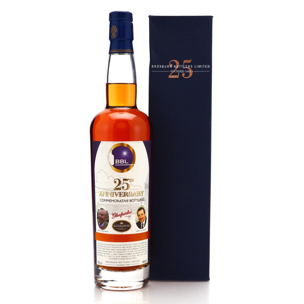Glenfarclas & Glengoyne 25 Year Old Blended Malt / Broxburn Bottlers 25th Anniversary