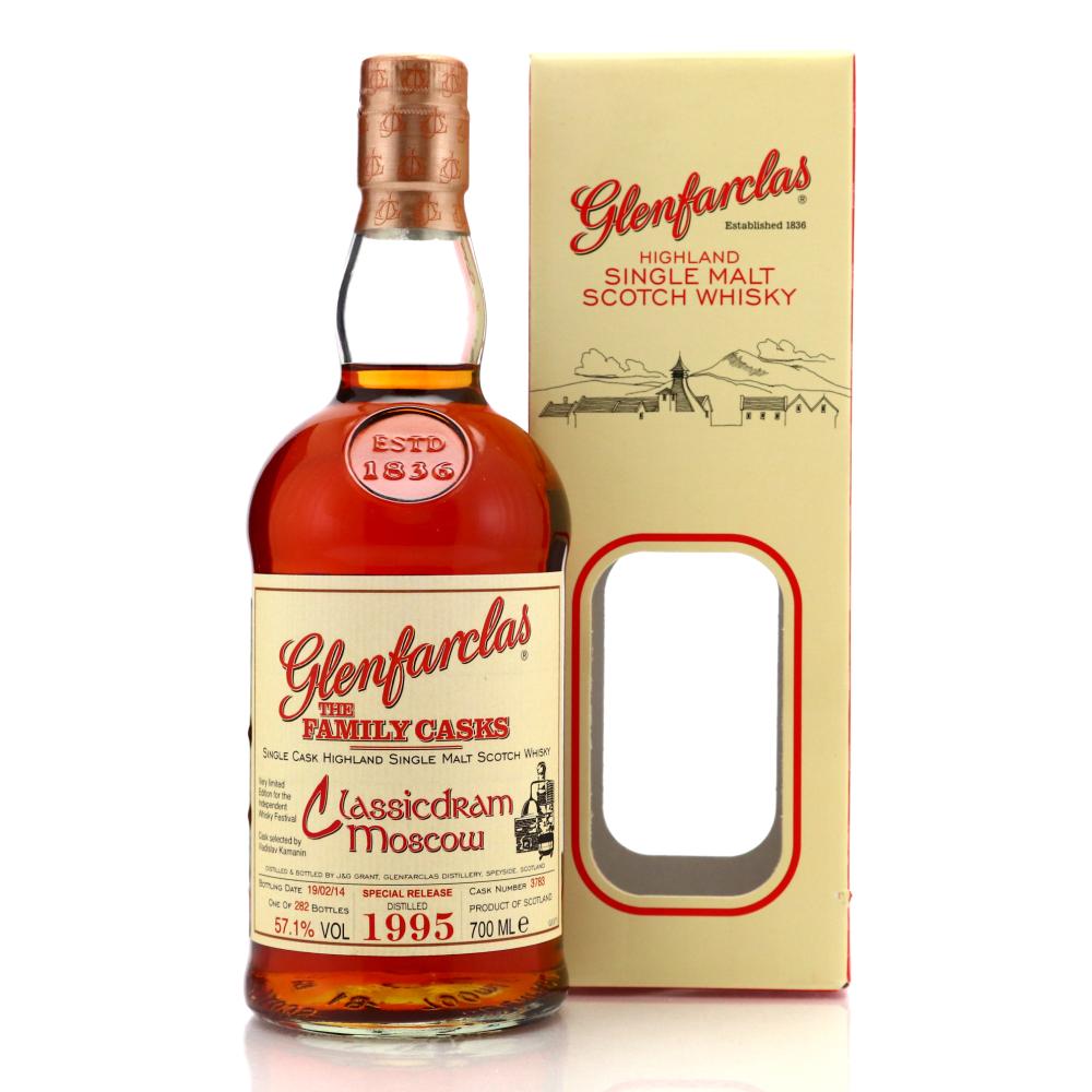 Glenfarclas 1995 Family Cask #3783 / Classicdram Moscow
