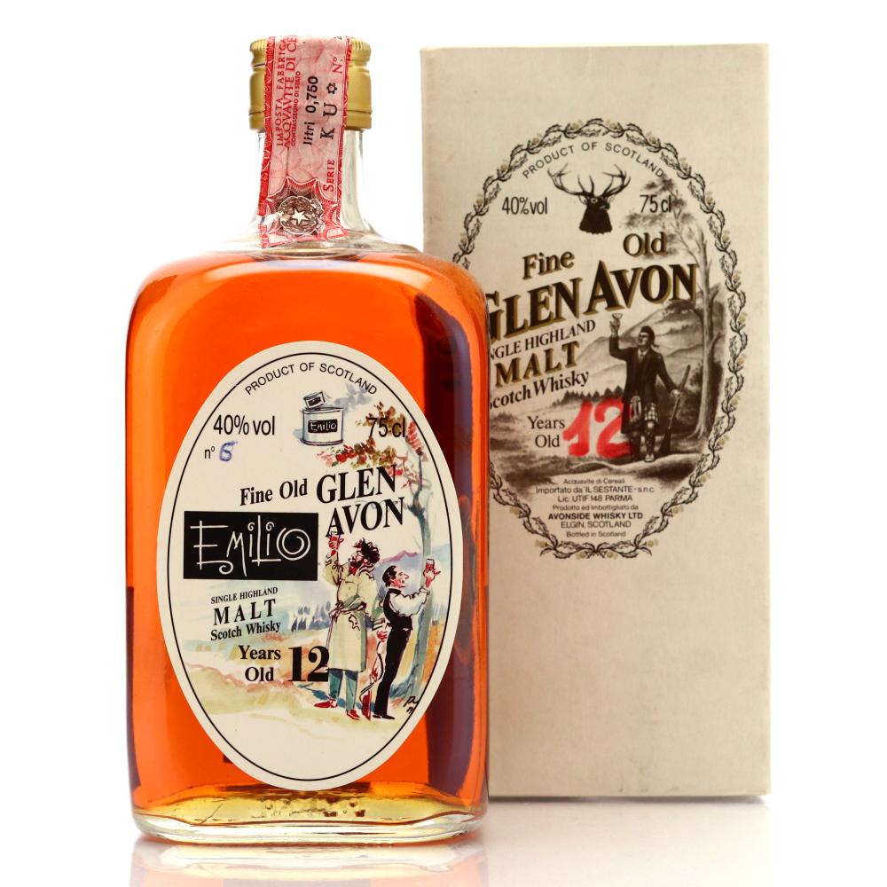 Glen Avon 1977 Gordon and MacPhail 12 Year Old / Emilio 