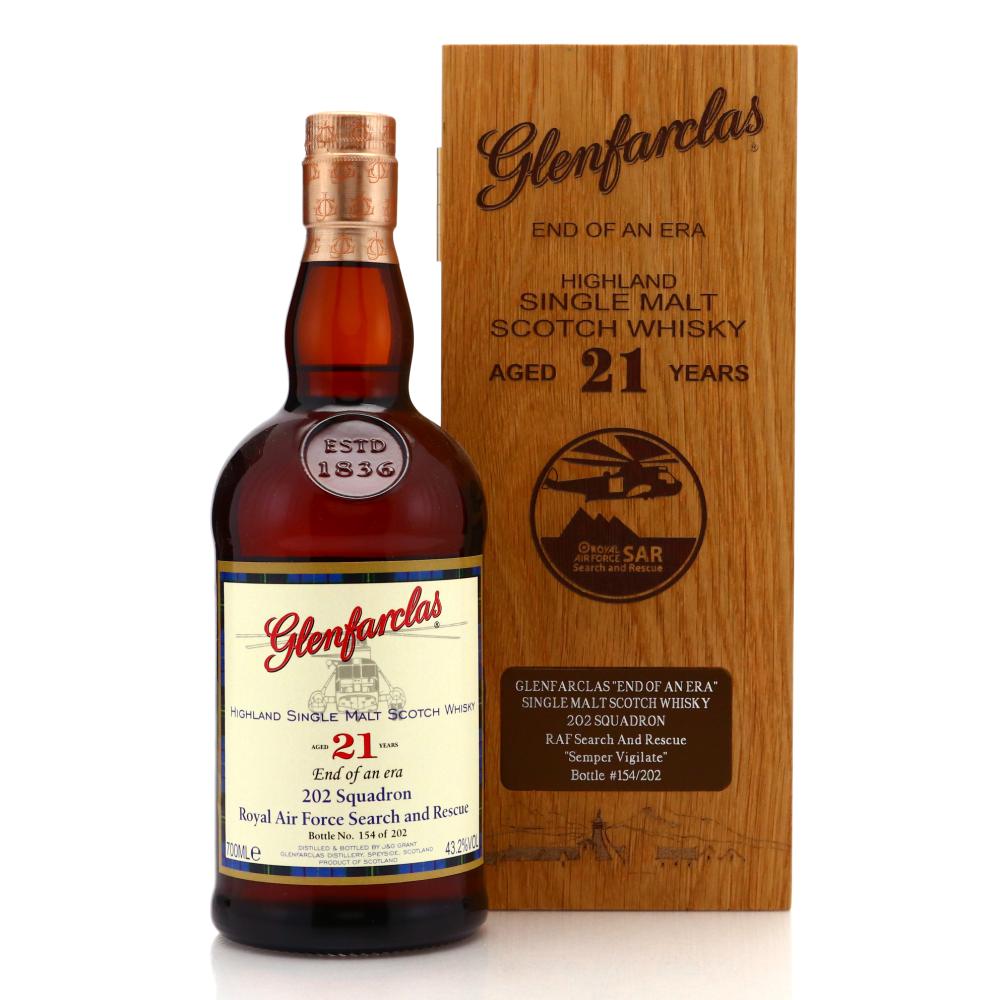 Glenfarclas 21 Year Old / 202 Squadron Royal Air Force Search & Rescue Bottling