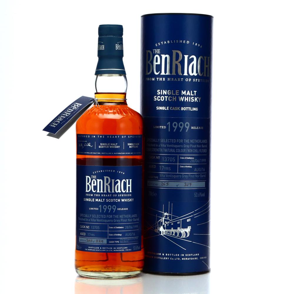 Benriach 1999 Single Wine Cask 17 Year Old #13705/ Netherlands