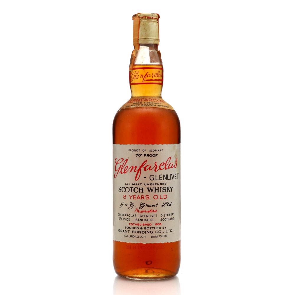 Glenfarclas 8 Year Old Grant Bonding Co 1970s