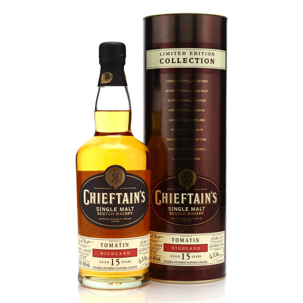 Tomatin 1992 Chieftain's 15 Year Old 