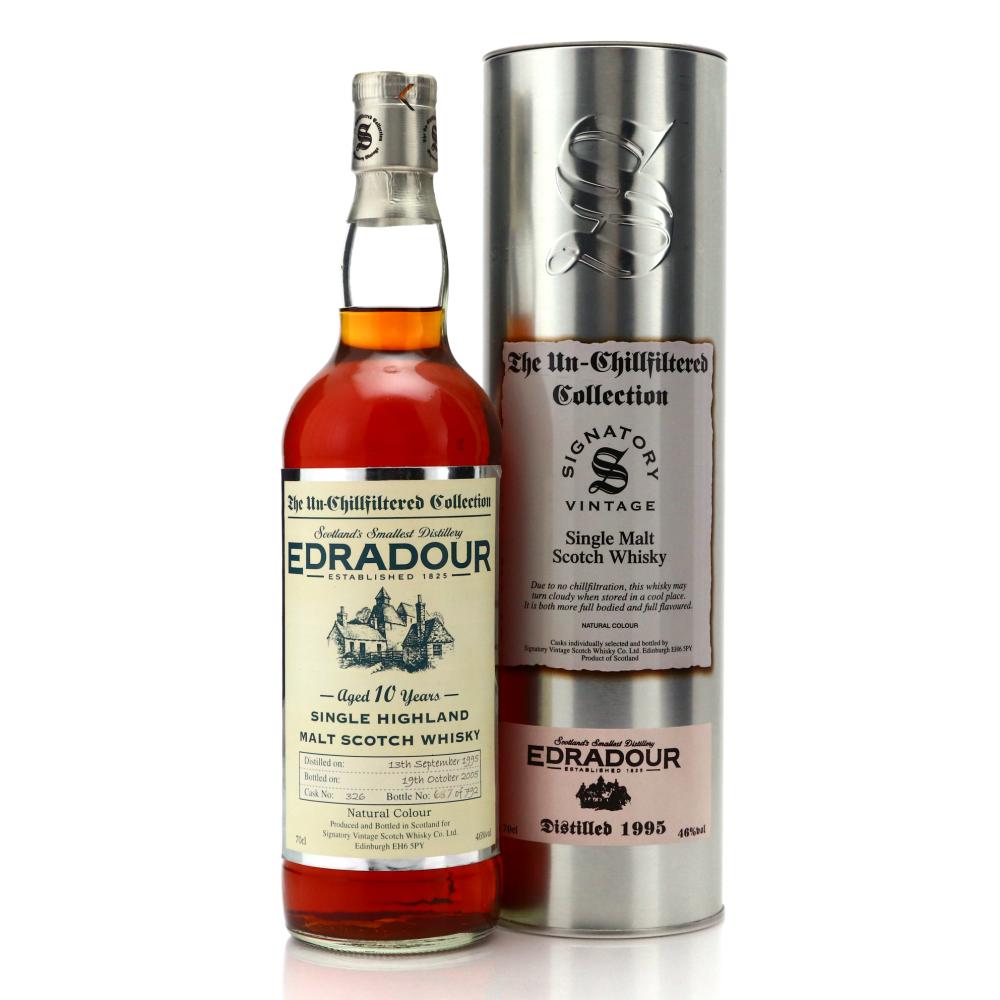 Edradour 1995 Signatory Vintage 10 Year Old