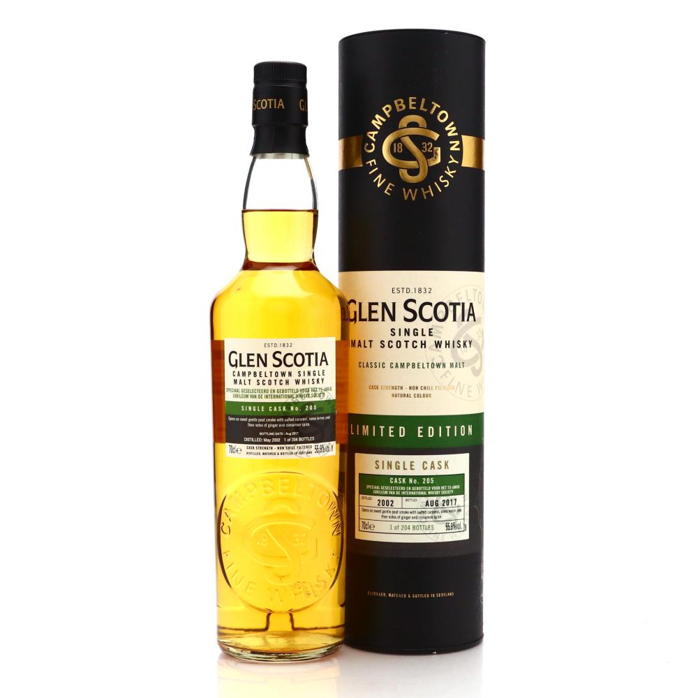 Glen Scotia 2002 Single Cask #205 / International Whisky Society 15th Anniversary