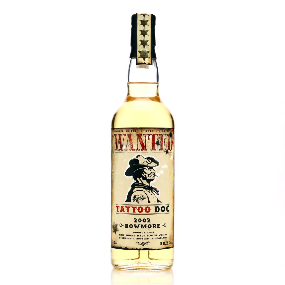 Bowmore 2002 Jack Wiebers Wanted / Tattoo Doc