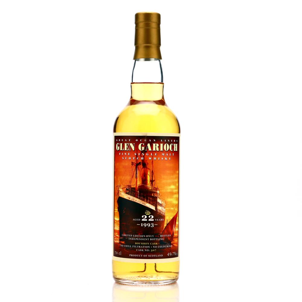 Glen Garioch 1993 Jack Wiebers 22 Year Old Great Ocean Liners / The Whisky Fair