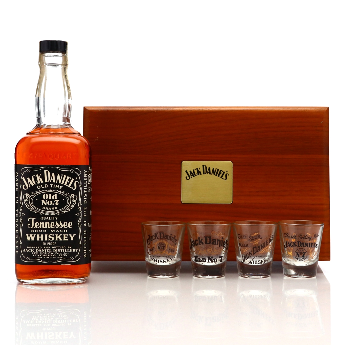Jack Daniel's Old No.7 90 Proof Gift Pack 1975