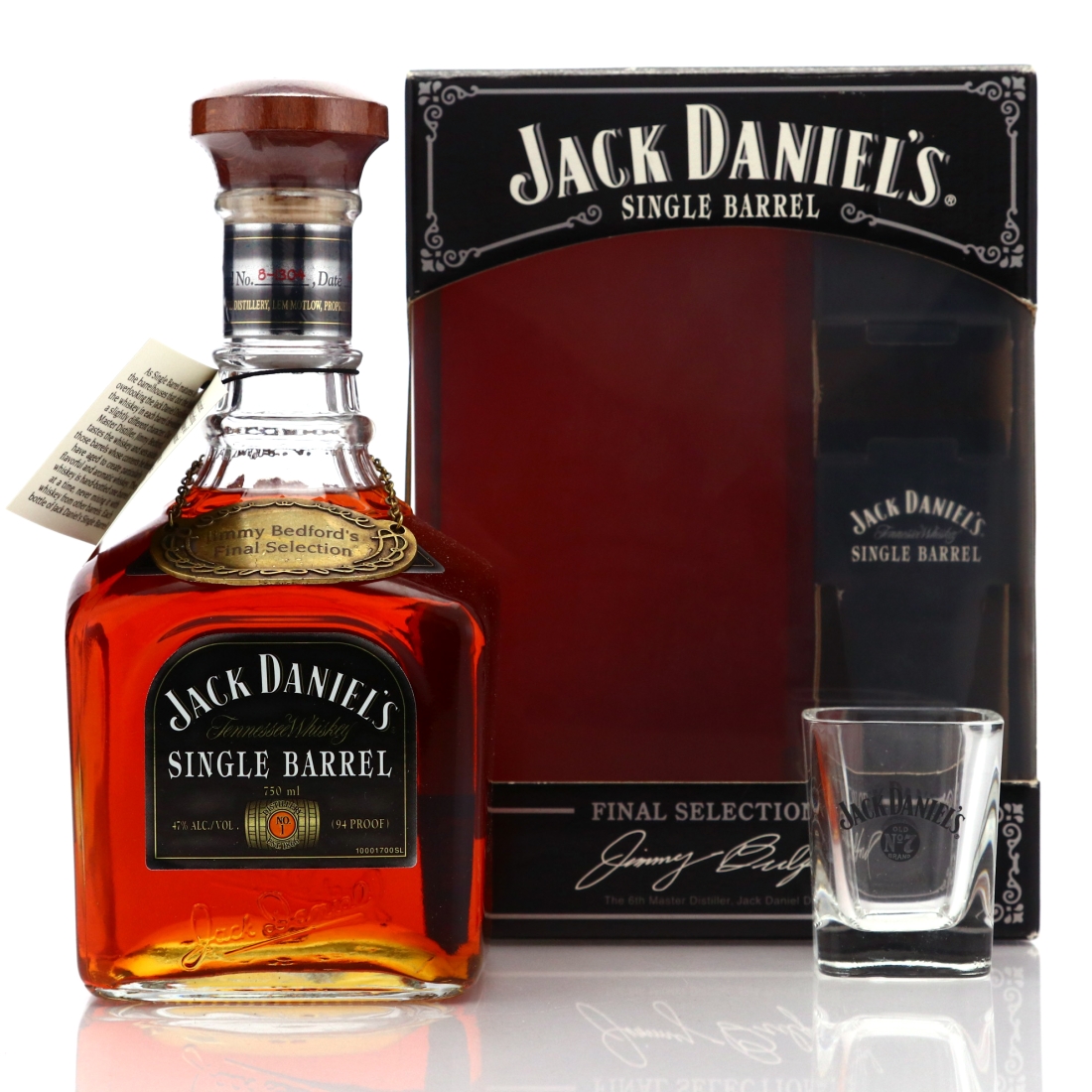 Jack Daniel's Single Barrel Gift Pack 2008 / Jimmy Bedford's Final Selection