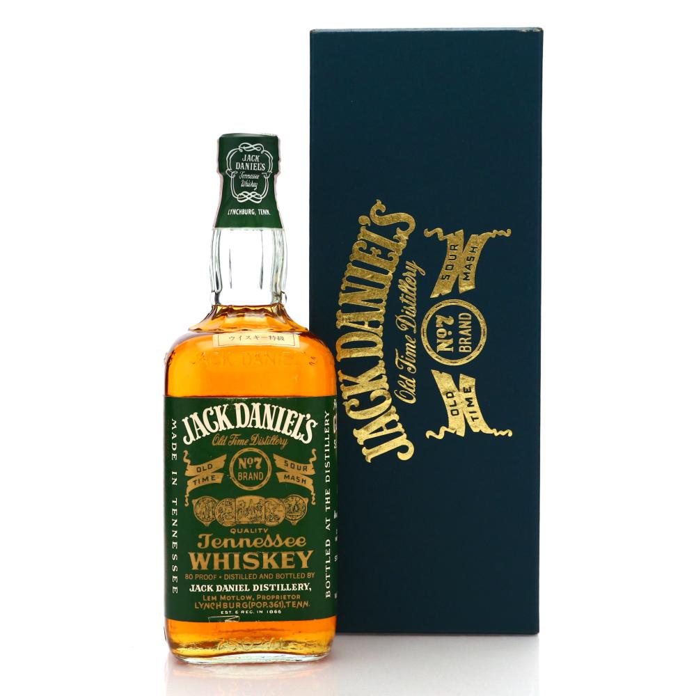 Jack Daniel's Old No.7 Green Label 80 Proof 1981