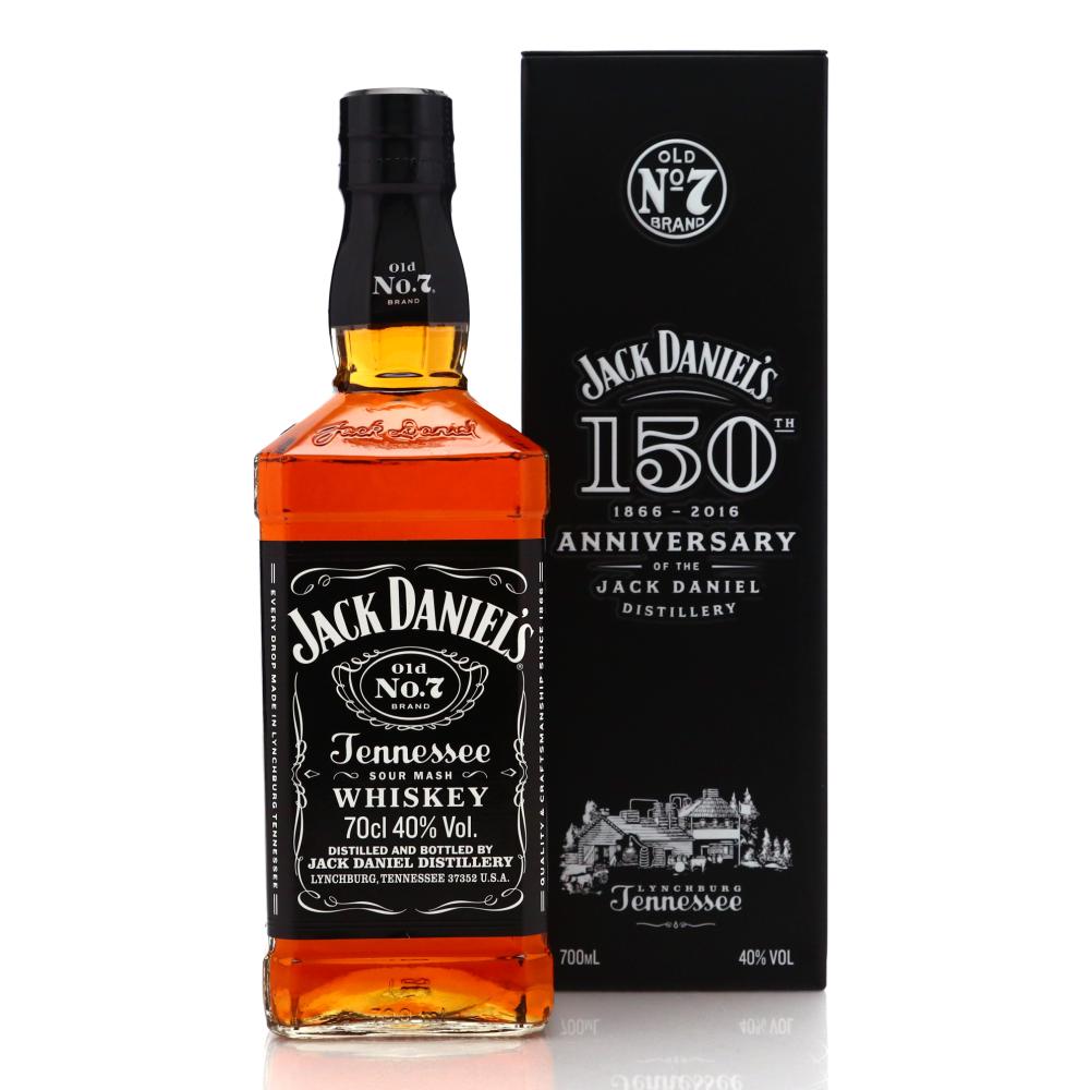 Jack Daniel's Old No.7 80 Proof 70 cl / 150th Anniversary 