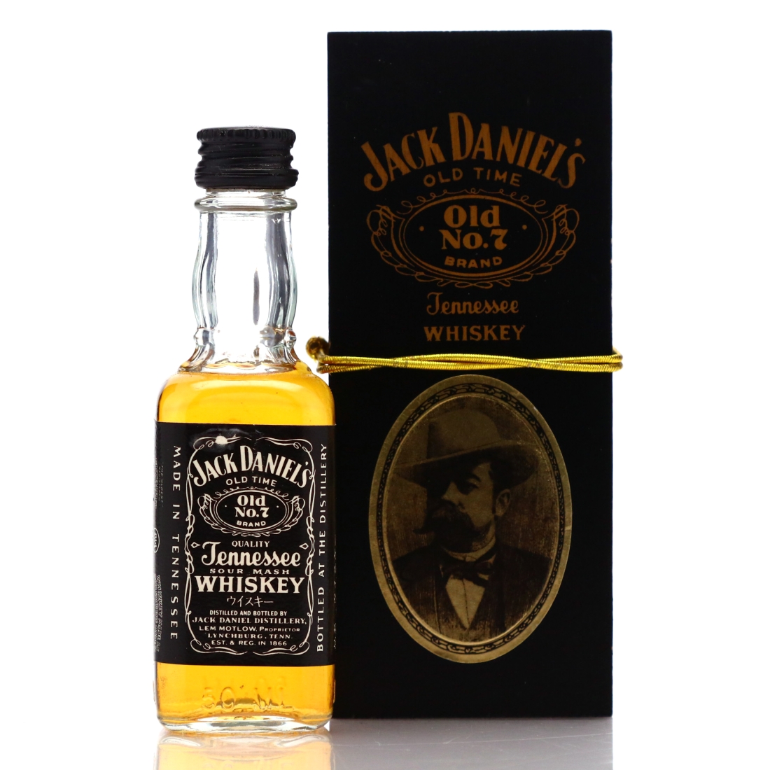Jack Daniel's Old No.7 Brand 86 Proof Miniature 1991 / Japanese Import