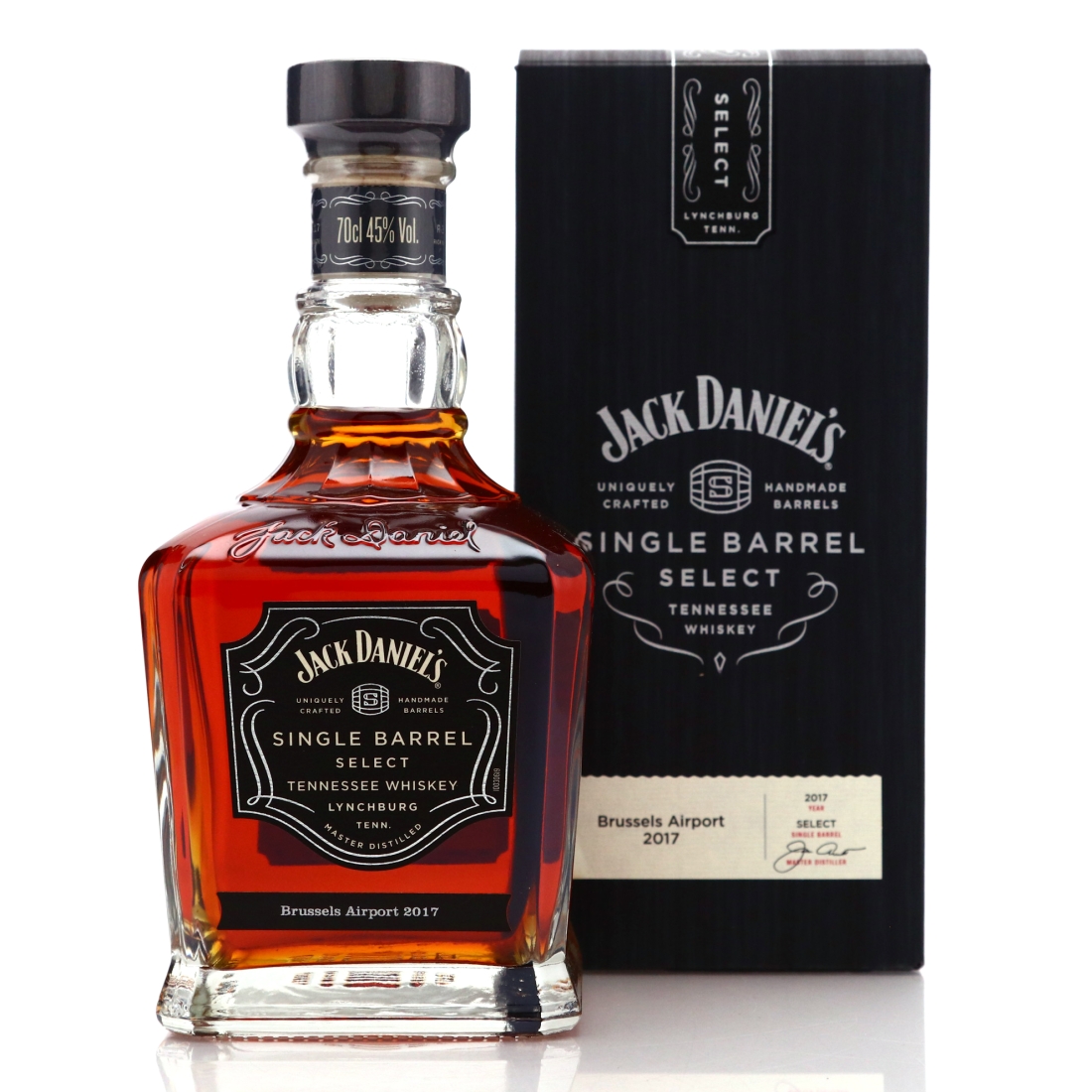 Jack Daniel's Single Barrel Select 2017 70cl / Brussels Airport