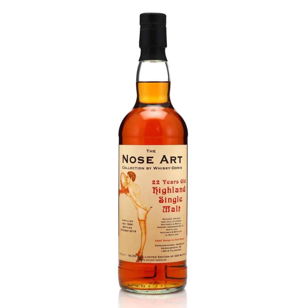 Highland Single Malt 1996 Whisky-Doris Nose Art