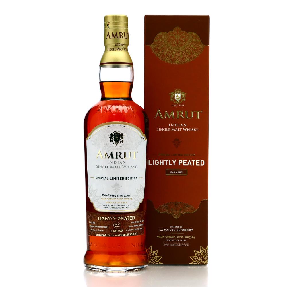 Amrut 2014 Lightly Peated Single Bourbon Cask #1405 / LMDW