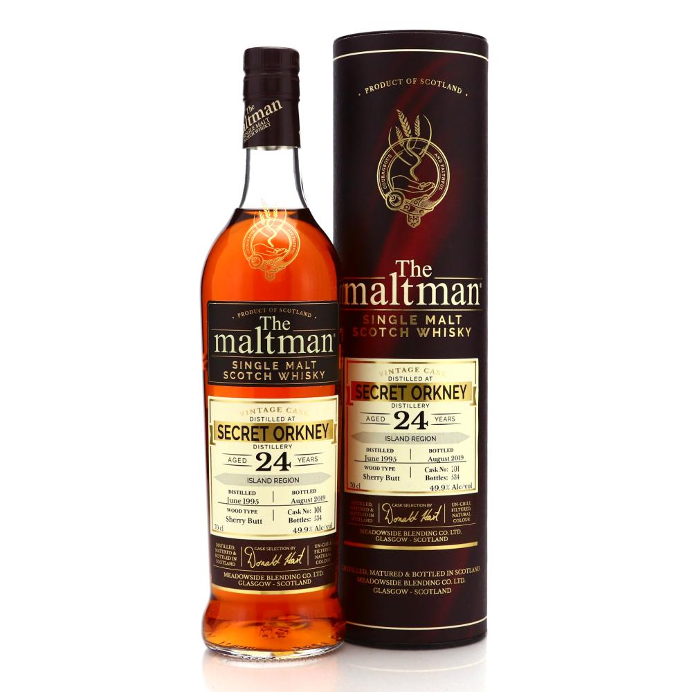 Orkney Single Malt 1995 Maltman 24 Year Old