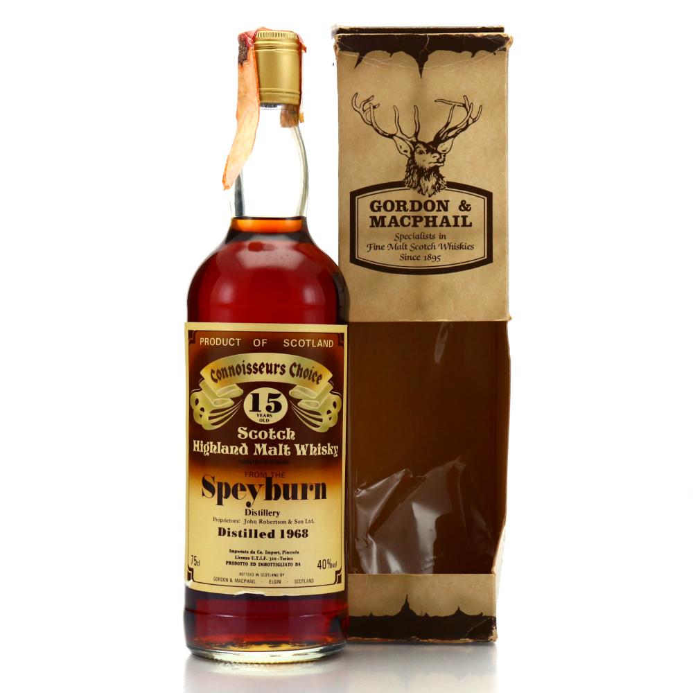 Speyburn 1968 Gordon and MacPhail 15 Year Old