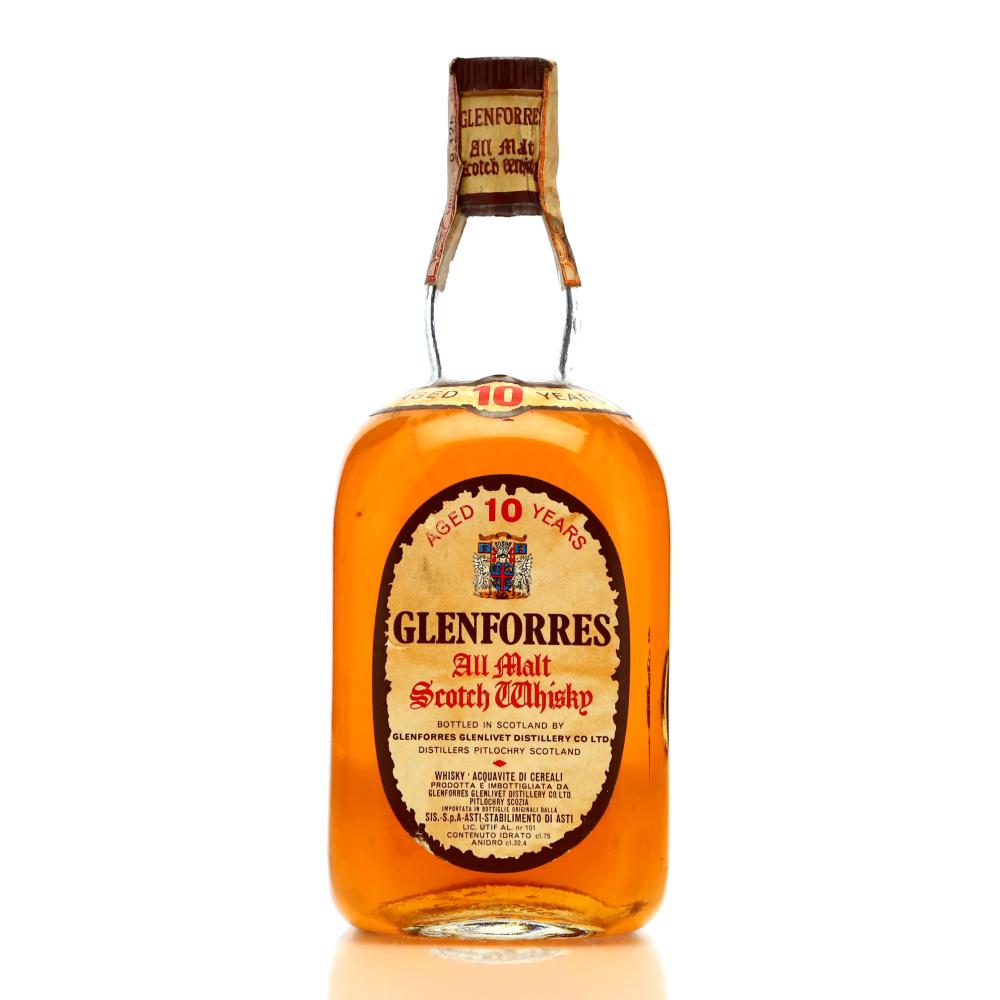 Glenforres 10 Year Old All Malt Scotch Whisky 1970s