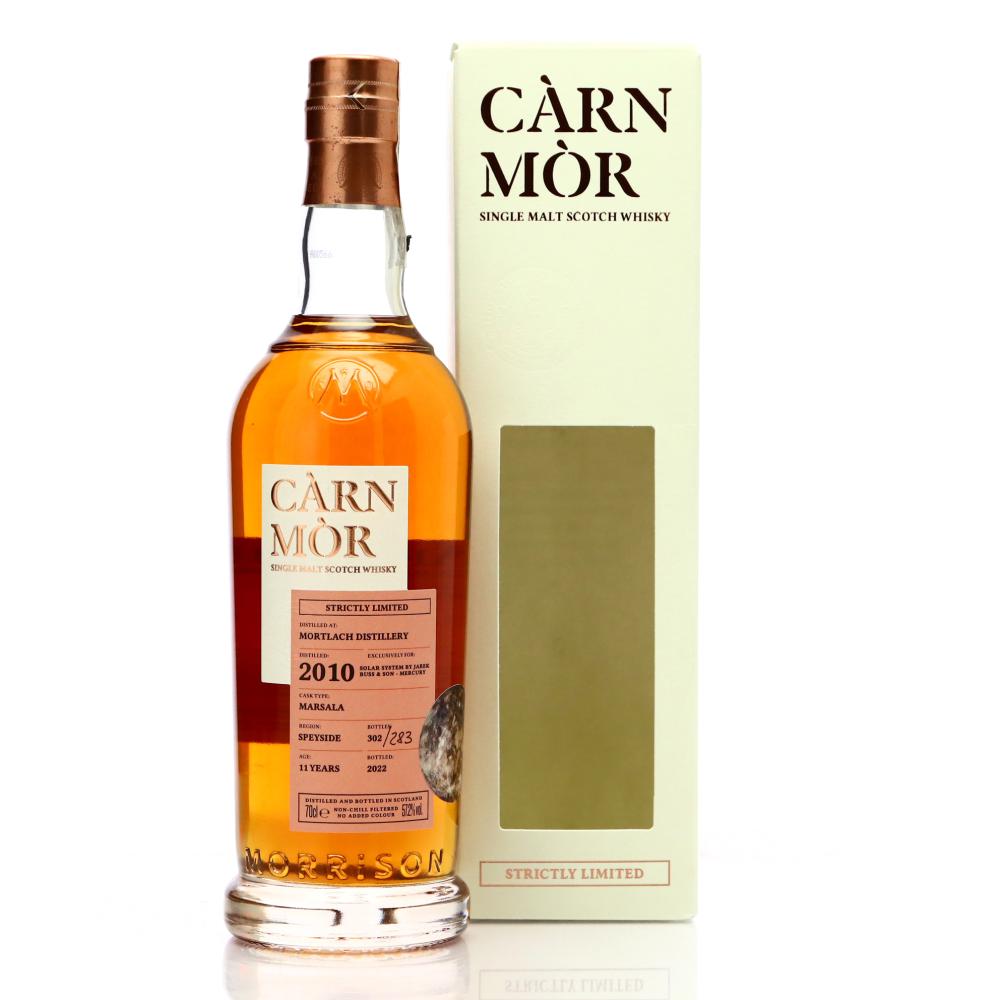 Mortlach 2010 Carn Mor 11 Year Old / Solar System - Mercury