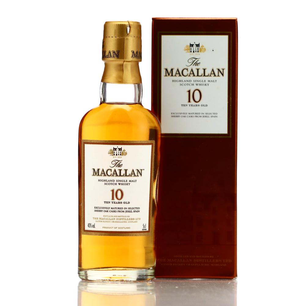 Macallan 10 Year Old Sherry Oak Miniature