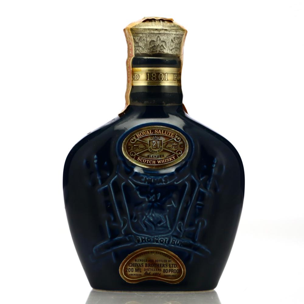 Chivas Royal Salute 21 Year Old Sapphire Flagon 20cl