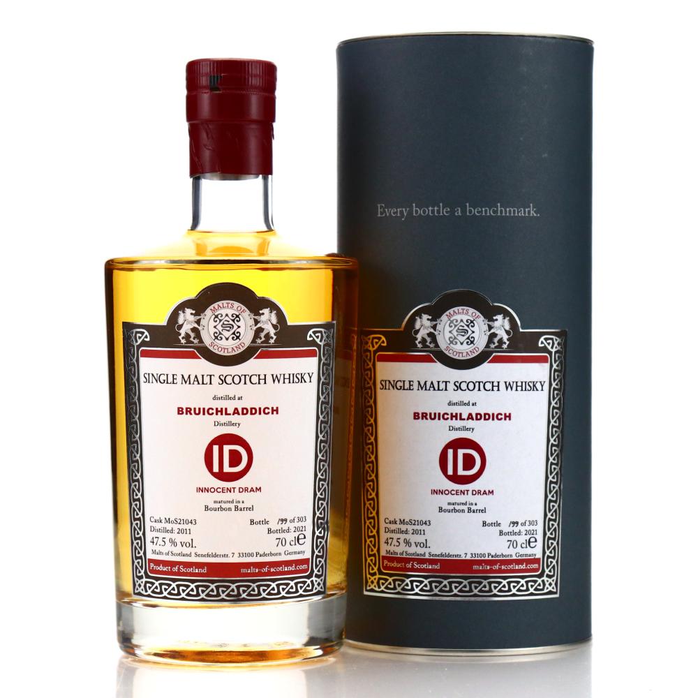 Bruichladdich 2011 Malts of Scotland Bourbon Barrel / Innocent Dram