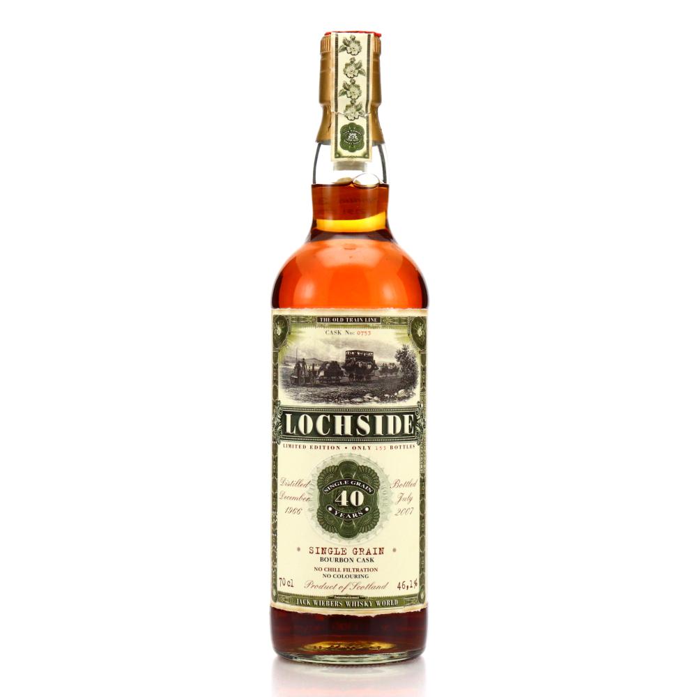 Lochside 1966 Jack Wiebers 40 Year Old Single Grain / Old Train Line