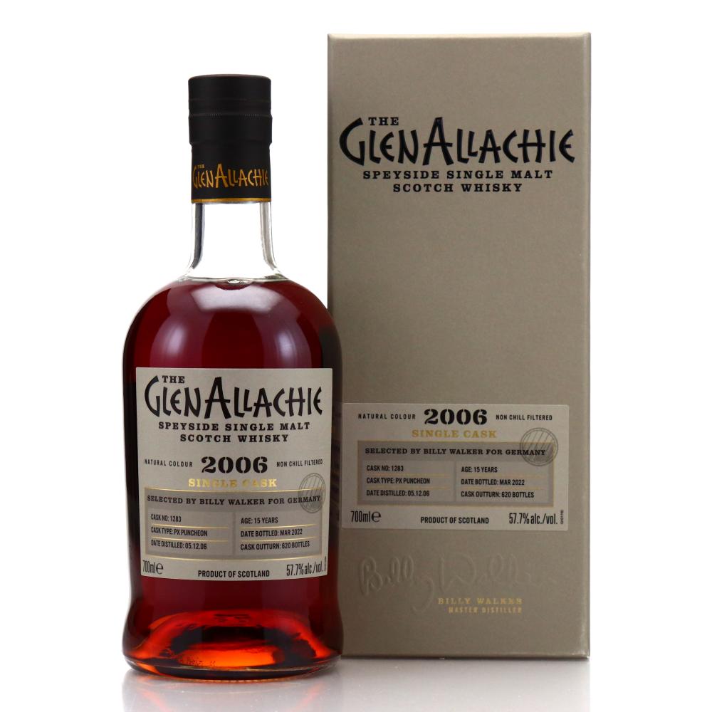 Glenallachie 2006 Single PX Puncheon 15 Year Old #1283 / Germany
