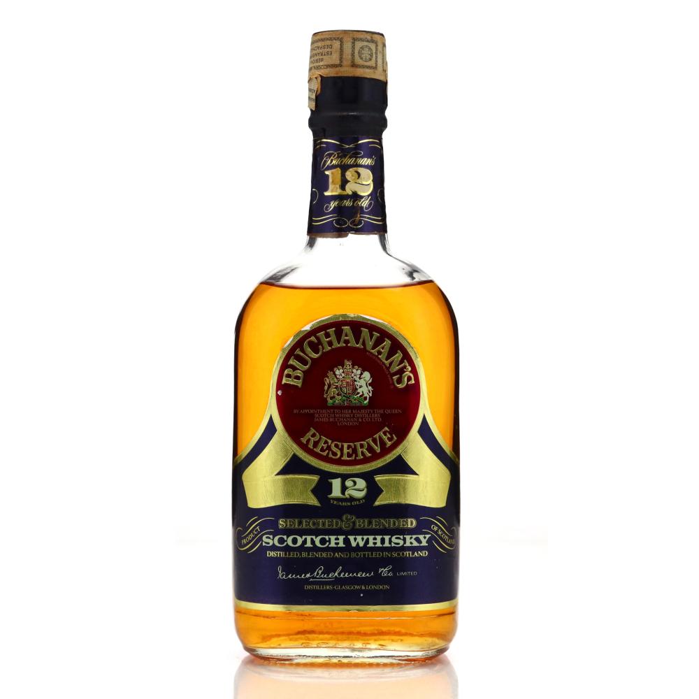 Buchanan's Reserve 12 Year Old 1980s