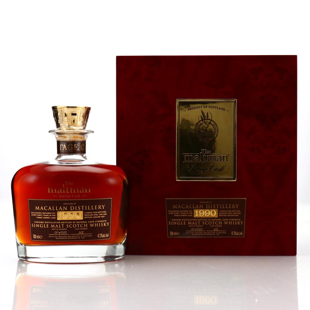 Macallan 1990 Maltman 30 Year Old