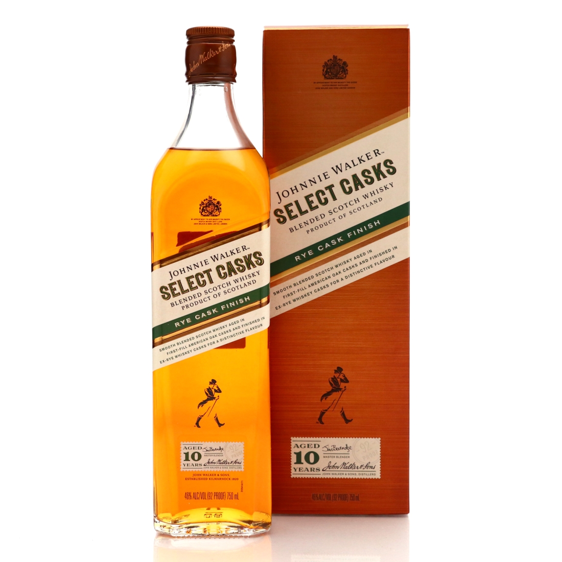 Johnnie Walker Select Casks 10 Year Old 75cl / Rye Cask Finish - US Import