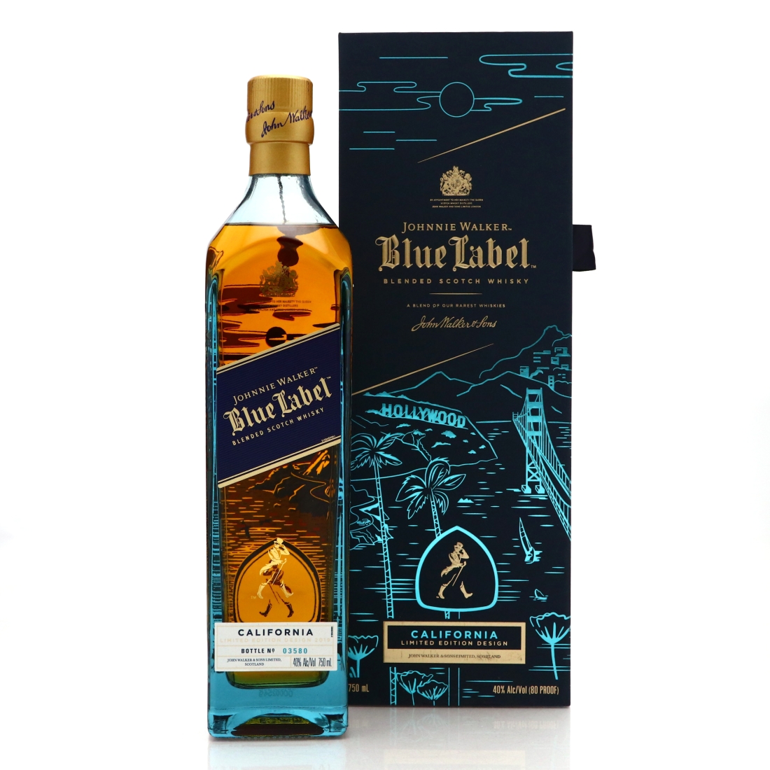 Johnnie Walker Blue Label California Limited Edition 75cl / US