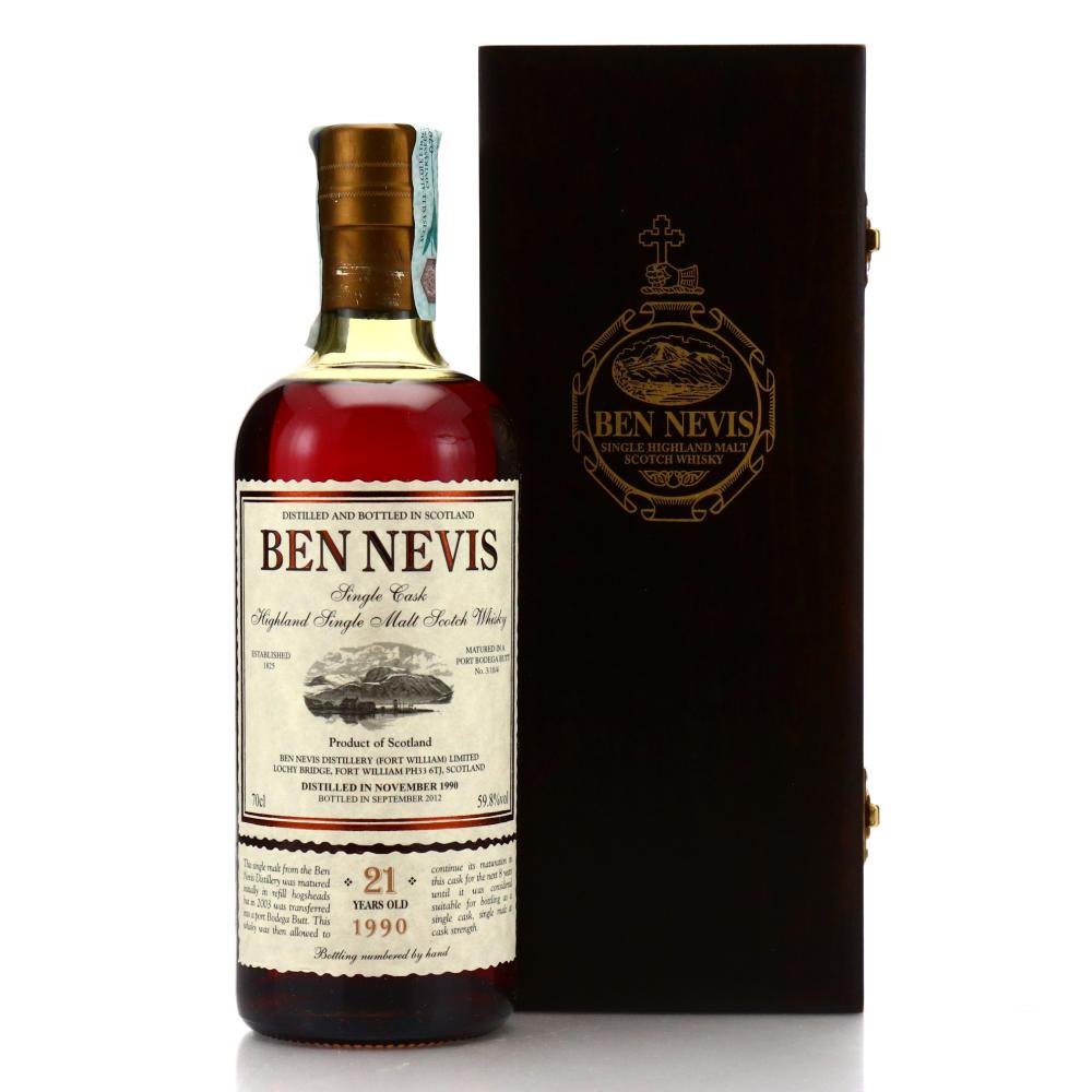 Ben Nevis 1990 Single Port Cask 21 Year Old #3-10-4