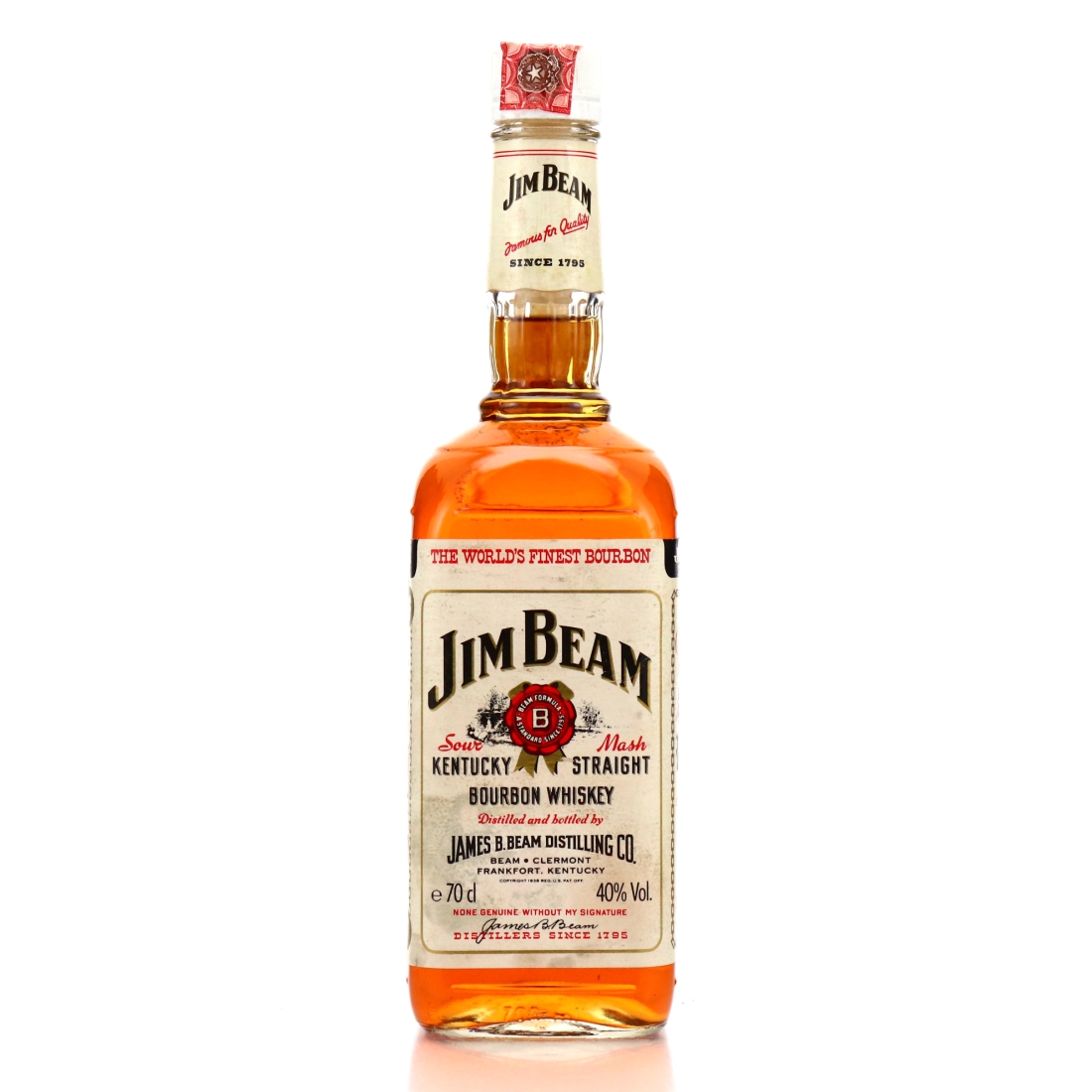 Jim Beam 1980s 70cl