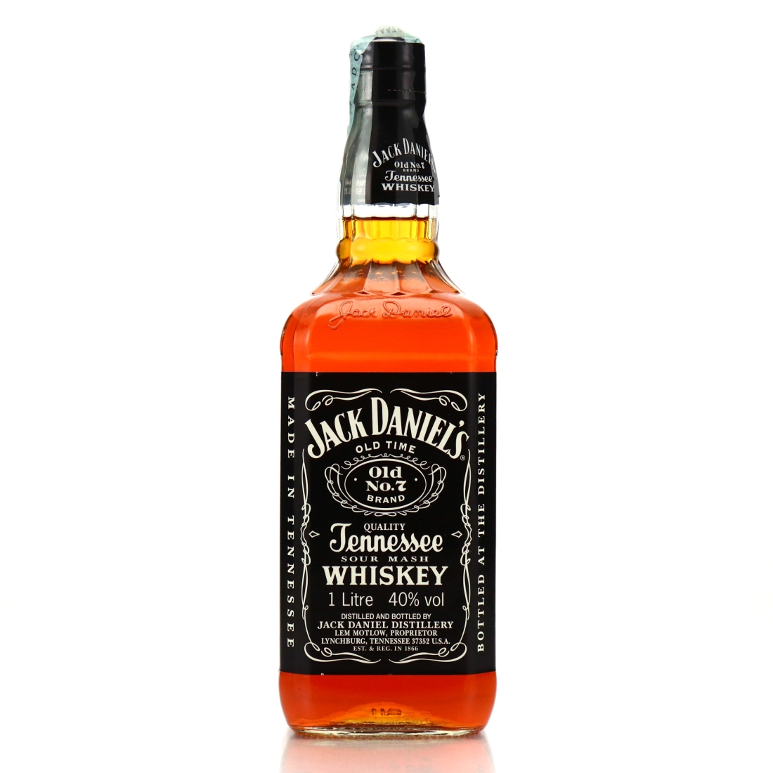 Jack Daniel's Old No.7 80 Proof 1 Litre 1990