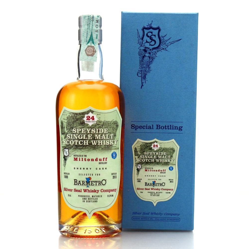 Miltonduff 1989 Silver Seal 24 Year Old / Bar Metro
