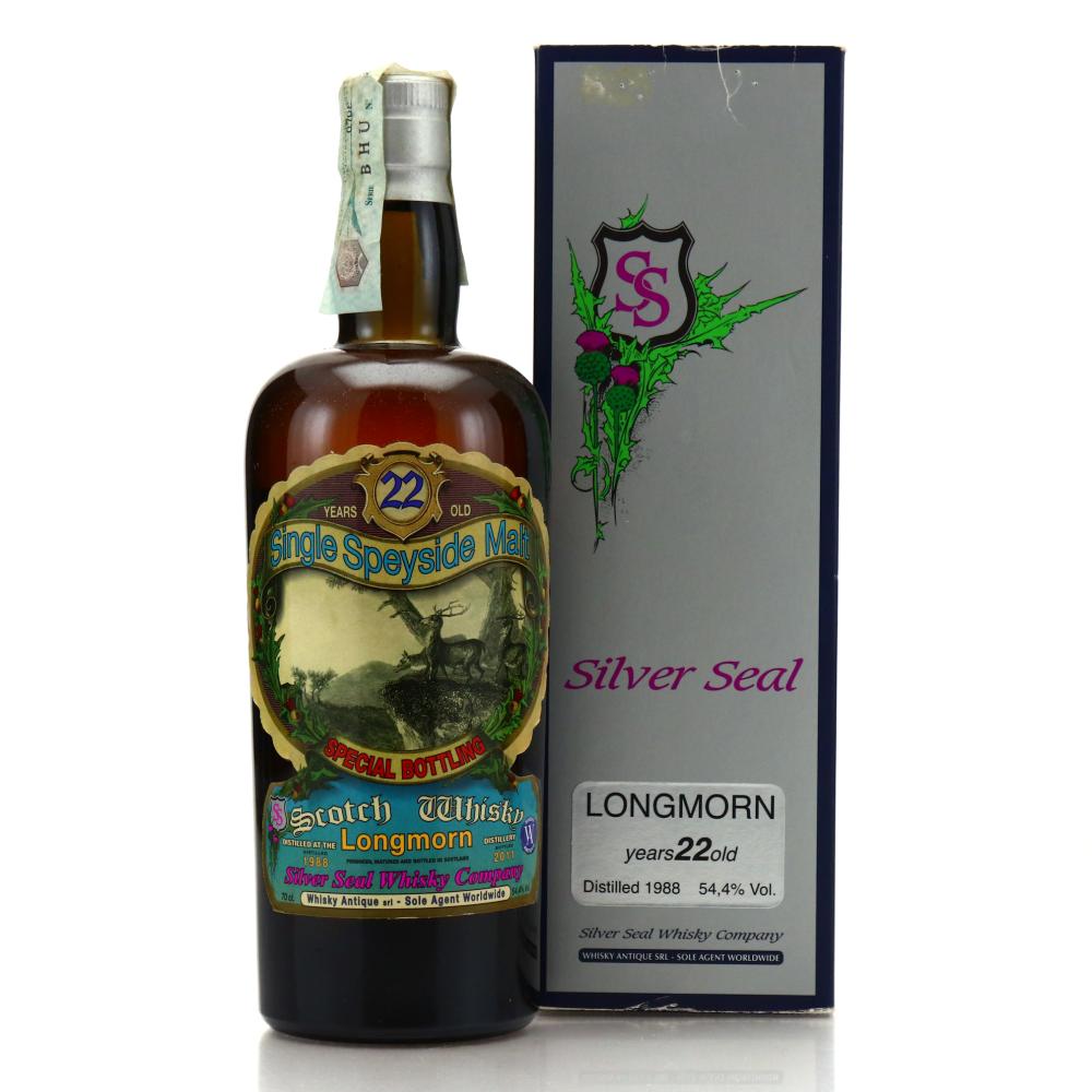 Longmorn 1988 Silver Seal 22 Year Old